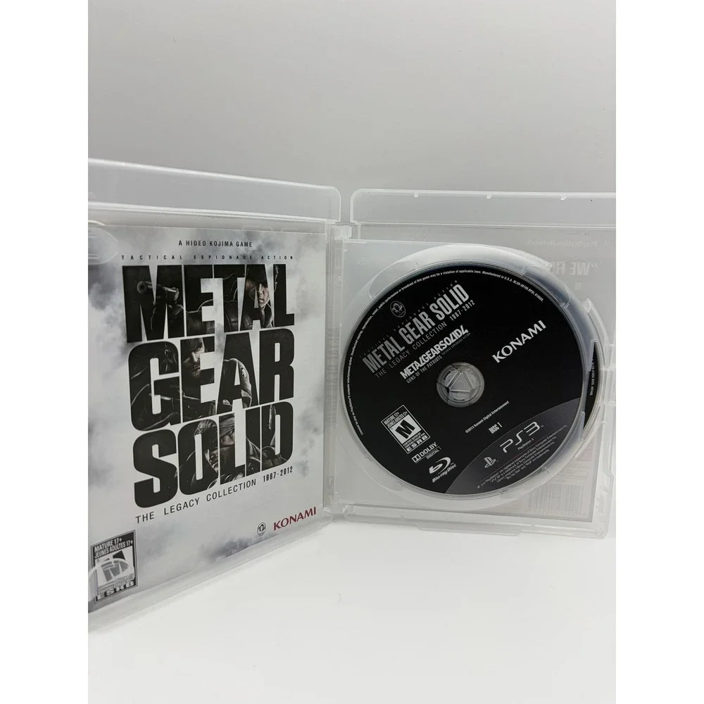 Metal Gear Solid Legacy Collection 1987-2012 Sony PS3 2 Disc Game CIB Konami